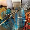 Image 1 : 4 FISHING RODS, NET, AND CRAB TRAPS