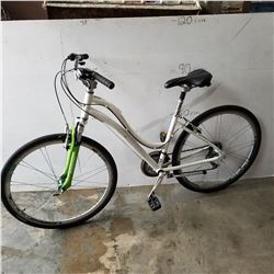 WHITE AND GREEN SCHWIIN BIKE