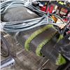 Image 1 : ARTIFICIAL GRASS CARPET 13FT x 41IN AND COMMERCIAL GARDEN HOSE APROX 100FT LONG, NEEDS ADAPTER