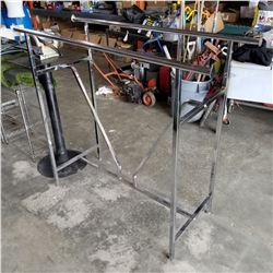 RETAIL DOUBLE HANGER RACK