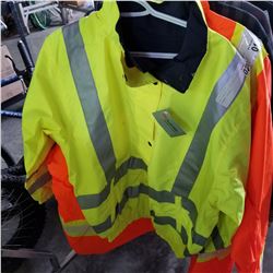 NEW CONDOR HI VIS REVERSIBLE BOMBER JACKET