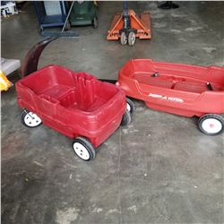 RADIO FLYER AND STEP 2 WAGON