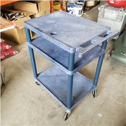 3-TIER SHOP CART