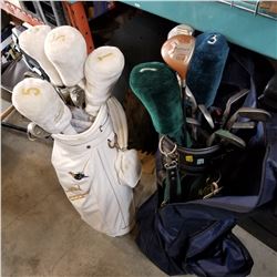 KING COBRA GOLF CLUB IN BAG AND LADY COBRA GOLF CLUBS IN BAG
