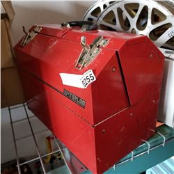 RED WATERLOO TOOL BOX W/ CONTENTS