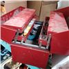 Image 2 : RED WATERLOO TOOL BOX W/ CONTENTS