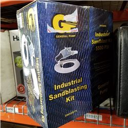 INDUSTRIAL SAND BLASTING KIT 5500PSI