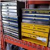 Image 1 : 5 VINTAGE METAL HARDWARE ORGANIZERS