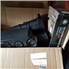 Image 2 : BOX LOT OF OTT LIGHTS, KITCHEN APPLIANCES, AND HOUSEWARES AND ESTATE ITEMS