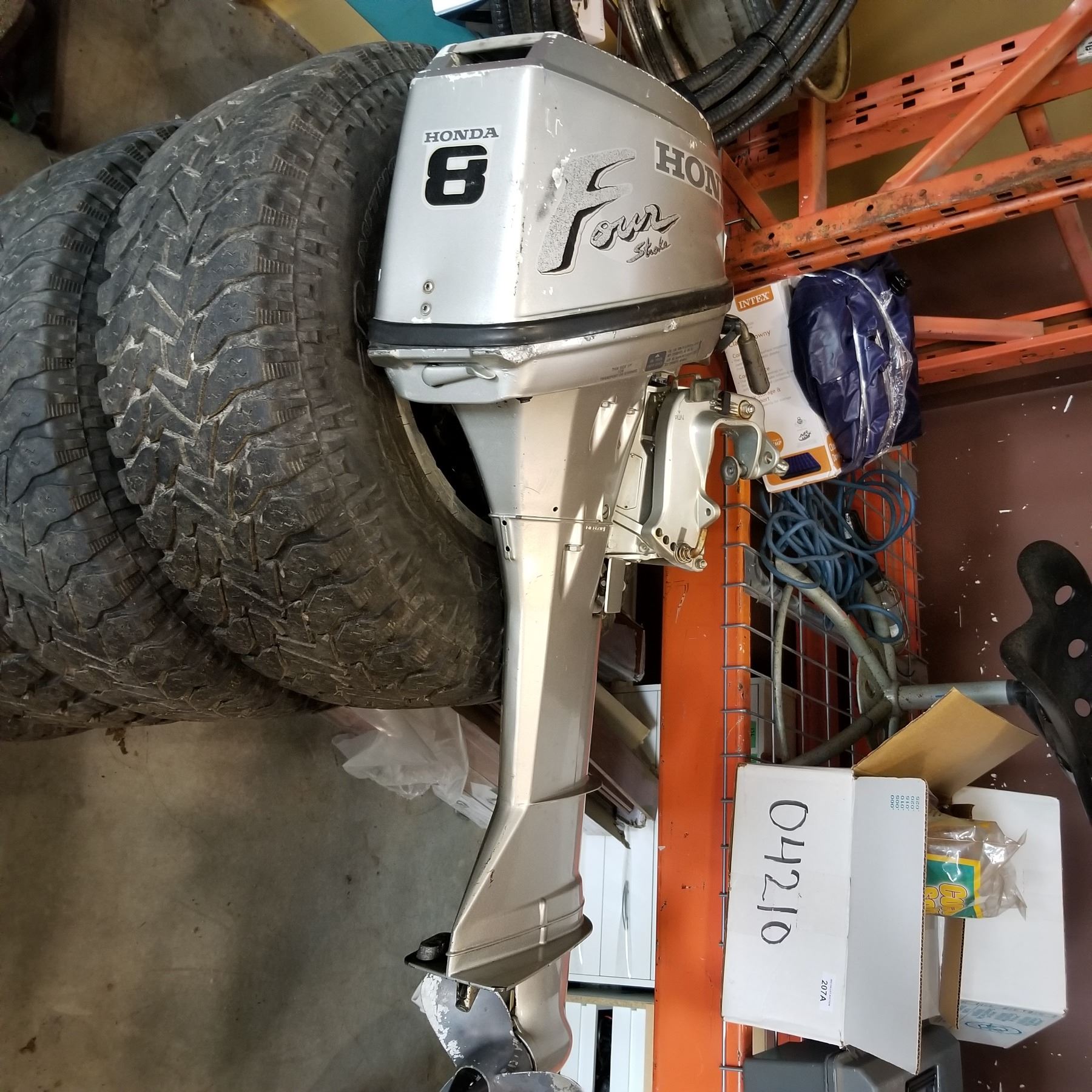 HONDA 8 MODEL BF8A BOAT MOTOR