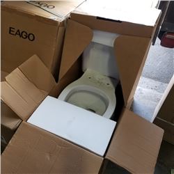 NEW EAGO WHITE 6 LITRE ONE PIECE WATER CLOSET TOILET