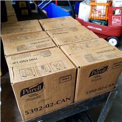 6 BOXES OF NEW PURELL HAND SANITIZING FOAM
