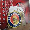 Image 2 : CORRUGATED BEER ADVERT SIGN AND BEER ADVERTS