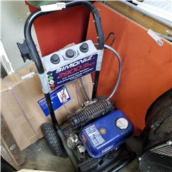 SIMONIZ 2900PSI GAS 6.5HP PRESSURE WASHER