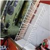Image 1 : 3 WHITE SHELFS W/ BASKETS