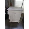 Image 1 : WHITE SINK ON WASH STAND ASH STAND