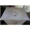 Image 2 : WHITE SINK ON WASH STAND ASH STAND