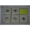 Image 3 : 5 SILVER ROUNDS 1 GRAM OF .999 SILVER