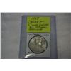 Image 2 : 1958 CANADIAN SILVER DOLLAR BC CENTENNIAL .800 SILVER