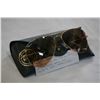 Image 1 : AUTHENTIC RAY BAN SUNGLASSES AVIATOR CLASS MODEL 3025 001/3E W/ CASE - RETAIL $193