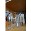 Image 1 : CRYSTAL VASE AND GLASS WARE