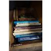 Image 2 : WOOD CRATE OF BOOKS