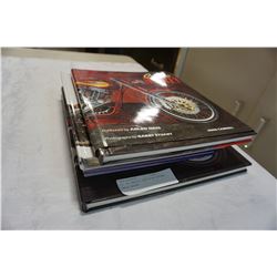 LOT OF HARLEY DAVIDSON COFFEE TABLE BOOKS