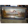 Image 1 : LARGE FRAMED OIL PAINTING