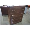 Image 2 : VINTAGE 4 DRAWER WATERFALL DRESSER