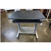 Image 1 : ROLLING BLACK METAL DESK