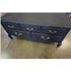 Image 2 : BLACK PAINTED FRENCH PROVINCIAL CEDAR TRUNK