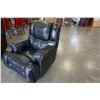 Image 3 : BLACK LEATHER RECLINER
