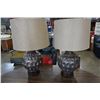 Image 1 : PAIR OF DECORATIVE LAMPS