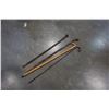 Image 1 : 4 WALKING CANES