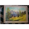 Image 1 : OIL ON BOARD PAINTING 1963 BY PROF FR KORDAC