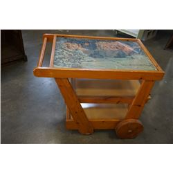 PINE TROLLEY