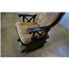 Image 3 : MAHOGANY FINISH GLIDER ROCKER