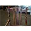 Image 3 : ANTIQUE BARLEY TWIST ARM CHAIR