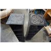 Image 2 : PAIR OF CARVED CD RACKS