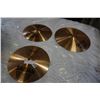 Image 2 : 3 SABIAN SYMBOLS HI HAT CRASH RIDE
