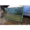 Image 1 : GREEN GARDEN BENCH