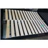 Image 2 : MODERN BLACK QUEEN SIZE STRUCTUBE BED FRAME