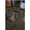 Image 3 : HANGING LANTERN AND 2-TIER METAL BASKET