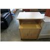 Image 1 : ROLLING MAPLE KITCHEN CART