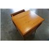 Image 8 : PAIR OF 2 DRAWER WOOD NIGHT STANDS