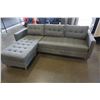 Image 1 : GREY UPHOLSTERED SECTIONAL