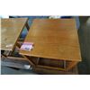 Image 2 : 2 VINTAGE SQUARE TEAK ENDTABLES