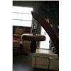 Image 2 : VINTAGE TEAK BOWED FLOOR LAMP, NO SHADE