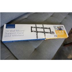 NEW OVERSTOCK INSIGNIA 33 TO 46 INCH FIXED POSITION TV WALL MOUNT, 80LB CAPACITY