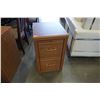 Image 1 : 2 DRAWER OAK FILE CABINET